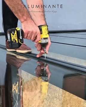 Glass roof terrace: installation from bare site to finished